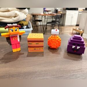 McDonald's Pixel Card Game - Yellow and Brown